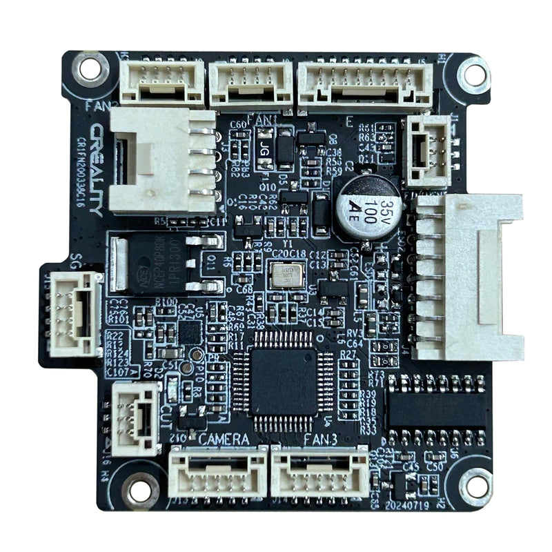 Original K2 Plus Nozzle Adapter Board PCBA Breakout Module Replacement MCU-GD32F303CBT6 Compatible with Creality K2 Plus 3D Printer Hotend Accessories