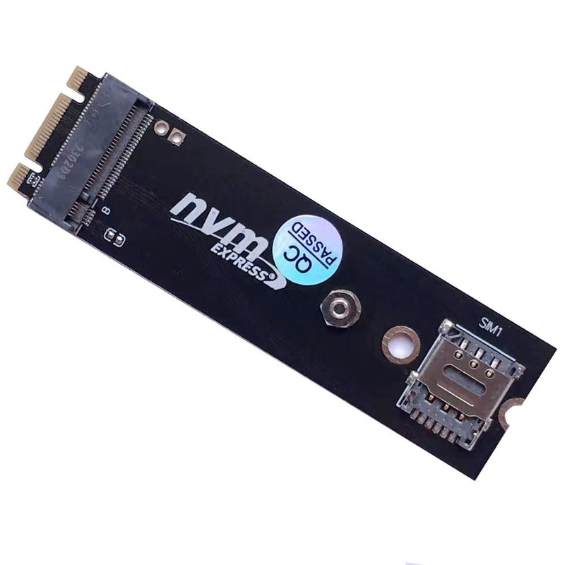 M.2 B Key 4G/5G Network Card Module to NGFF M.2 B+M Key with SIM Card Adapter