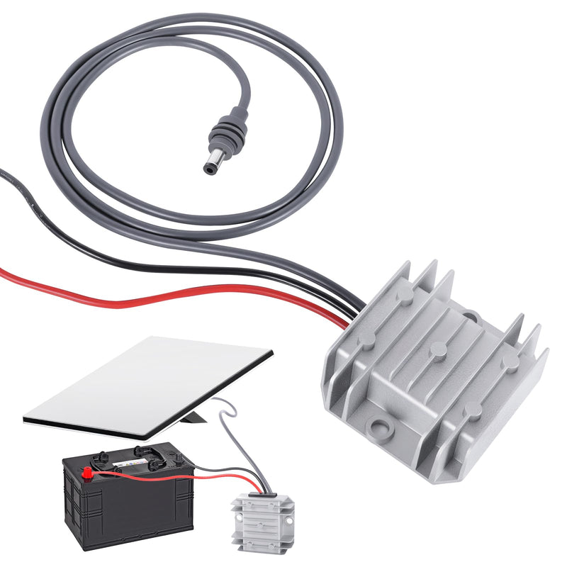 Starlink Mini 12V Boost Converter with DC Power Cord, 12V/24V to 30V 3.5A Converter Kit DC Male Plug for Starlink Mini, Truck RV (3.2ft)