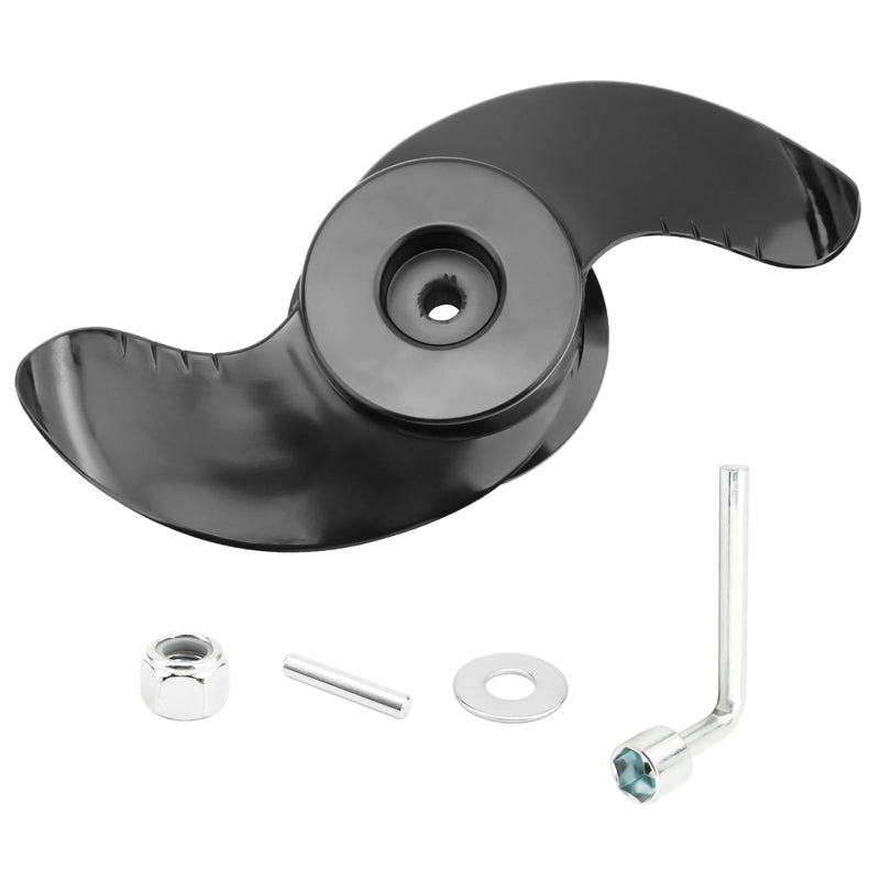 MKP-38 Weedless Wedge 2 Prop Compatible with Minn Kota 4-1/2" Diameter Motors, 1865023&1378160 Trolling Motor Prop Fit for Minn Kota Ulterra,Fortrex,Terrova,Riptide ST/SF112LB Thrust Motor Parts