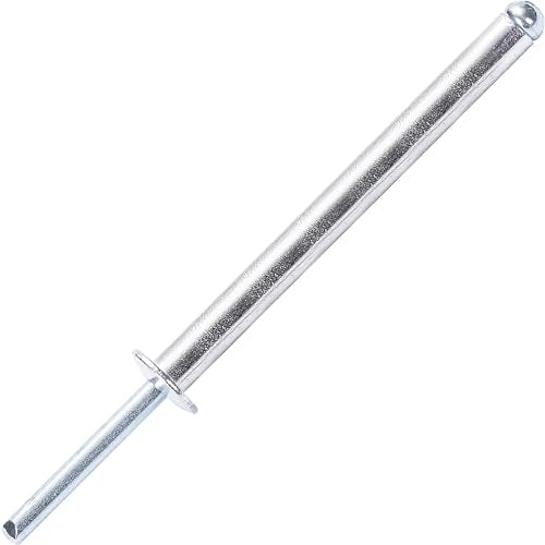 30Pcs Aluminum Extra Long Blind Rivets, 1/4"x1-37/64" (M6.4x40mm) 1/4"x1-37/64"