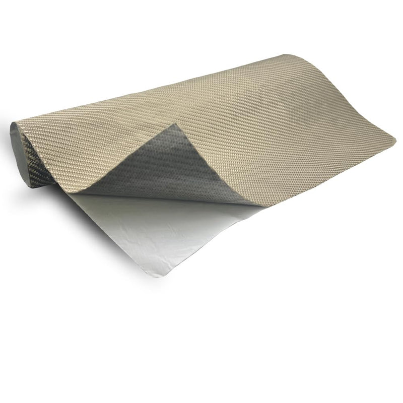 Titanium Adhesive Backed exhaust heat shield 2500 Degrees High Temp Protection Material Thermal Barrier Blanket Mat (24'' X 40'') 24'' X 40''