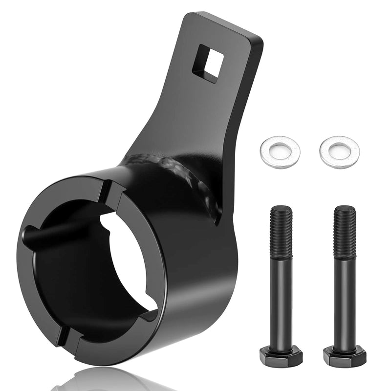 Harmonic Balancer Pulley Holder Tool Compatible with Toyota/Lexus Crankshaft Damper Pulley with 2PCS Crank Bolts Included