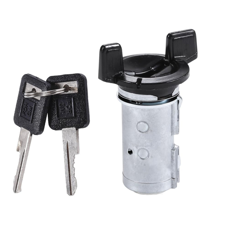 Ignition Starter Switch Lock Cylinder with Keys for Chevy C1500 C2500 C3500 1991-1994 for GMC Suburban C1500 C2500 1992-1994 | Durable Metal Materials | Replaces 12300443