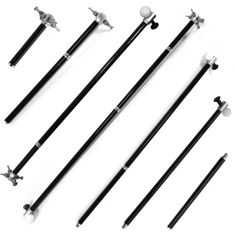 Auto Bump Repair Tool Carbon Technology Black Adjustable Carbon Fiber Hail Rod Hammer Paintless Dent Repair Tools