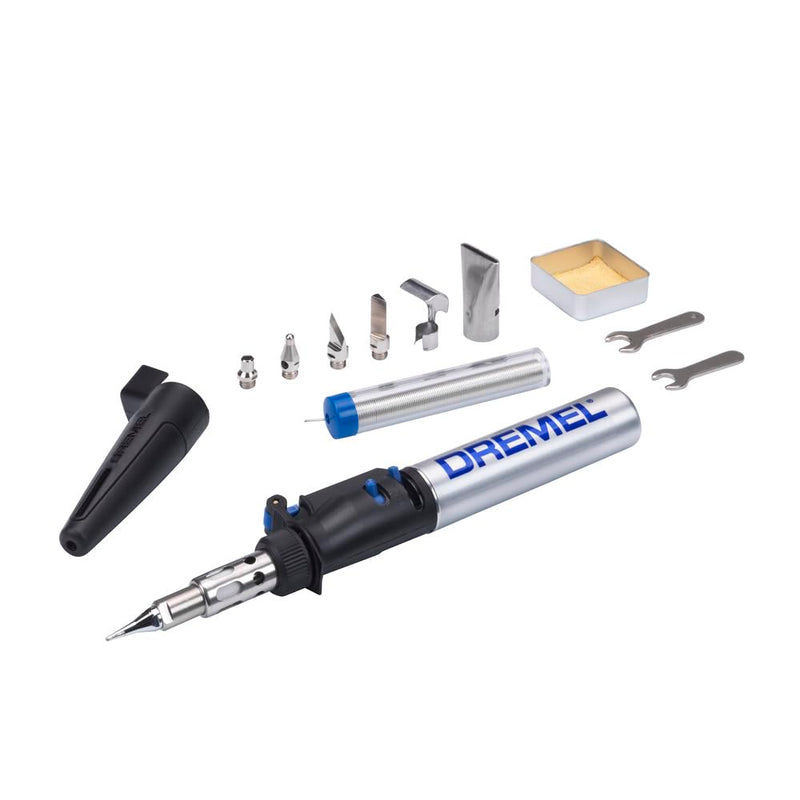 Dremel VersaTip Precision Butane Torch - Long Lasting Cordless Soldering Iron - Perfect for Pyrography, Paint Removal, & Heat Embossing (2000-7) 2000-7