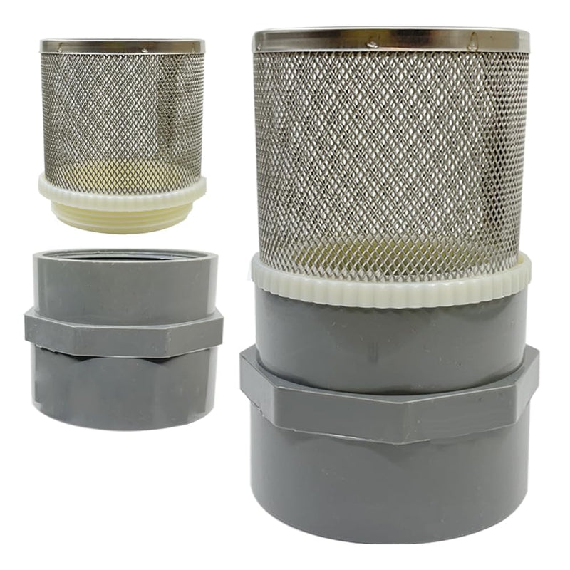3 inch stainless steel filter DN80/3" Grey PVC Suction Strainers used to remove debris and reduce solid entry （1pcs） 3"DN80