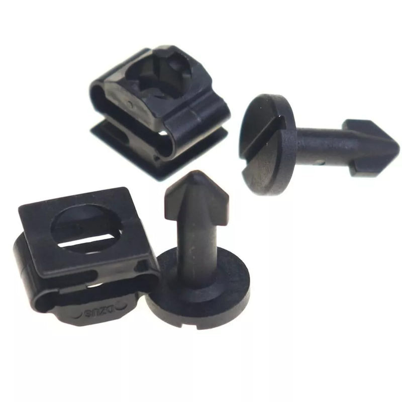 2 Set for Honda Engine Appearance Cover Mounting Stud, Plastic Engine Cover Stud And Stay Grommet Kit 91501-SS8-A01 91601-SS8-A01 91501SS8A01 91601SS8A01 2 Set