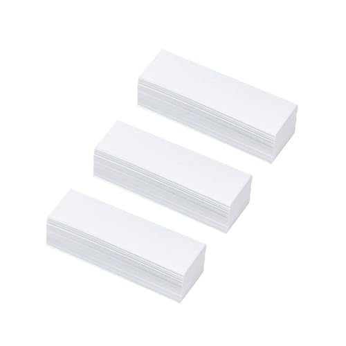 Grade 1 Chromatography Paper Strips - 1 X 3 in（300 Pcs），Clear Separation Filter Paper Chromatography Strips 1 X 3 inches（300 Pcs）