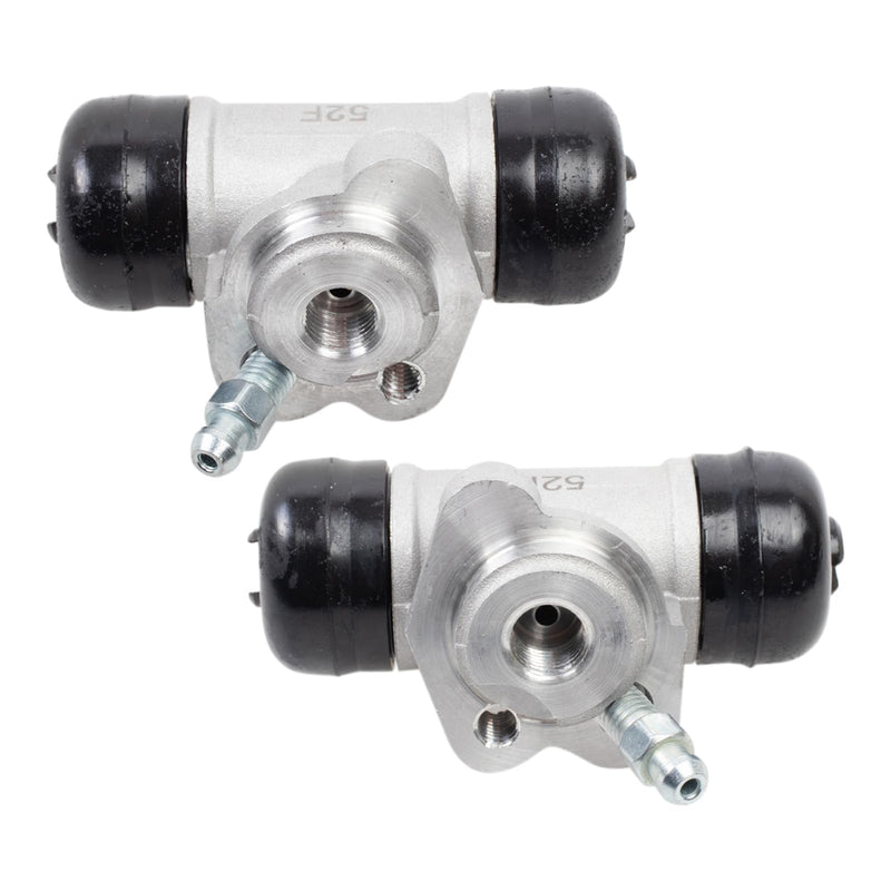 TRQ Rear Wheel Cylinder Set Driver & Passenger Side Compatible with 2012-2015 Scion iQ 2004-2006 xA 2000-2005 Toyota Echo BCA80552