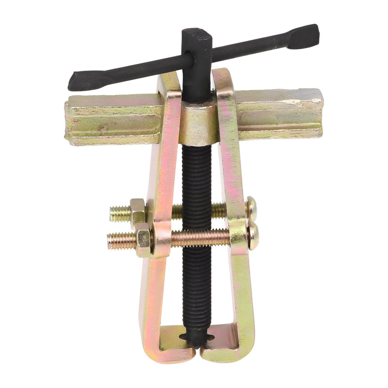 4" 2-Jaw Gear Puller, Adjustable Two Jaw Gear Bearing Pulley Puller Flywheel Removal Tool, 2 Claws Pullers Carbon Steel Separate Lifting Device for Auto Mechanic Maintenance