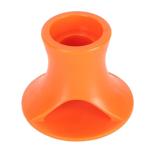 Liquid Glue Holder Stand, Sturdy Nontip Leakproof Bottle Storage Organizer for Scrapbooking Crafts Thick Plastic Orange Single
