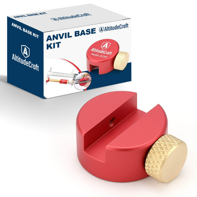 Anvil Base Kit for Headspace Measurements, Stable Platform for Precision Reloading, Improve Ogive and Shoulder Consistency