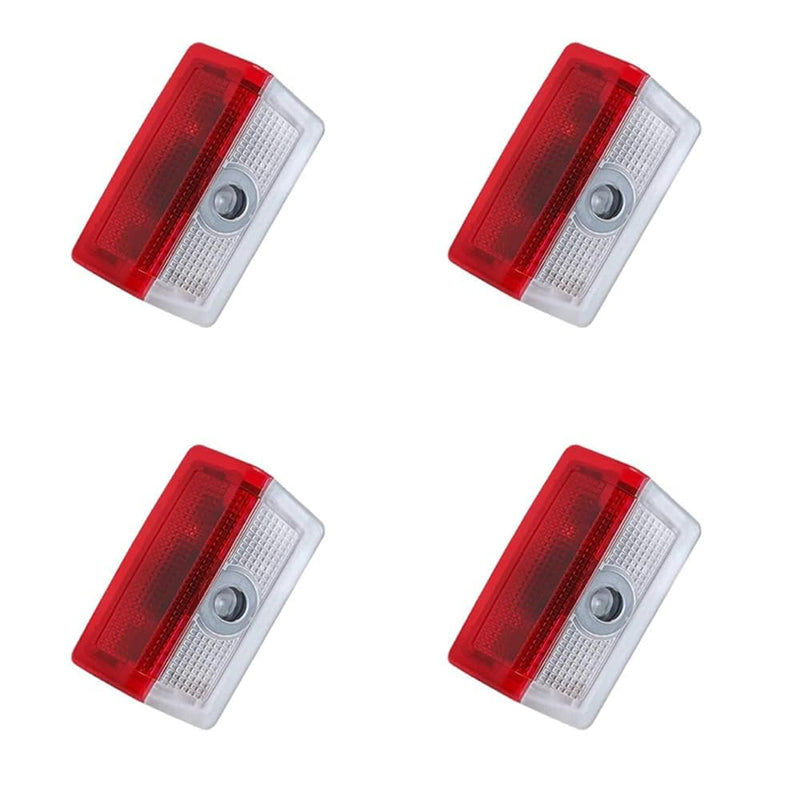 4Pcs No Fade Car Door Lights, HD Lighting Projector LED Welcome Light Ghost Shadow Accessories for A/B/C/E/M/ML/GL/GLA/GLC/GLS Series Running Board Lights