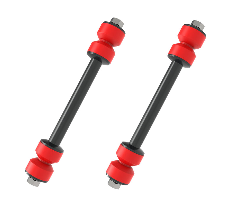 Suspension Dudes Front CODE RED Sway Bar Stabilizer Link Kit FITS FITS Avalanche, Blazer, Escalade, Suburban, Sierra, Savana, Silverado, Tahoe, Yukon, Hummer, 1978-2019 K80631 K700539 K80631 / K700539