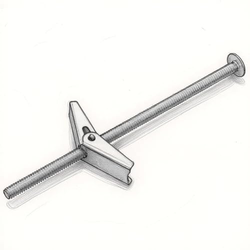 SANTIE 150-lb 3/16-in x 2-in Toggle Bolt Anchors with Screws Included 50-Pack 3/16"X2"