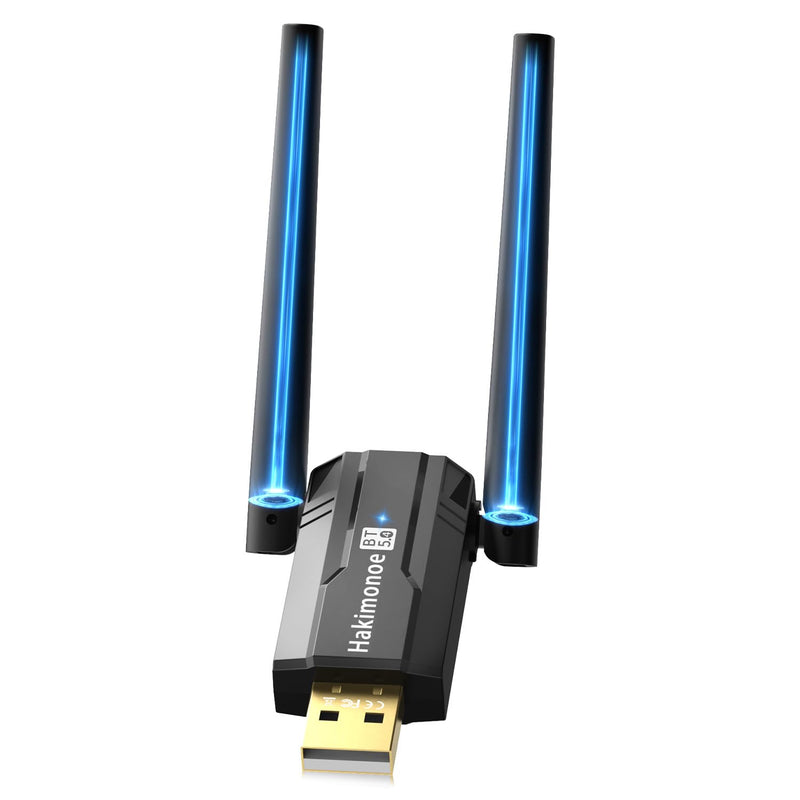USB Bluetooth 5.4 Adapter for PC Laptop, Long Range 492FT Wireless Dongle Adaptor for Windows 11 10 8.1 7 Desktop, Plug and Play Bluetooth Mouse Keyboard Headphones Speaker Game Controller
