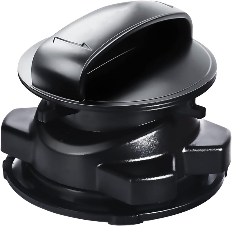 Garbage Disposal 75257 Magnetic Stopper with with Natural Loofah for Insinkerator Sink Garbage Stopper Cover Control & Pro Cover Control Disposer, Replaces 75052/74094/74052/74275, ABS Black
