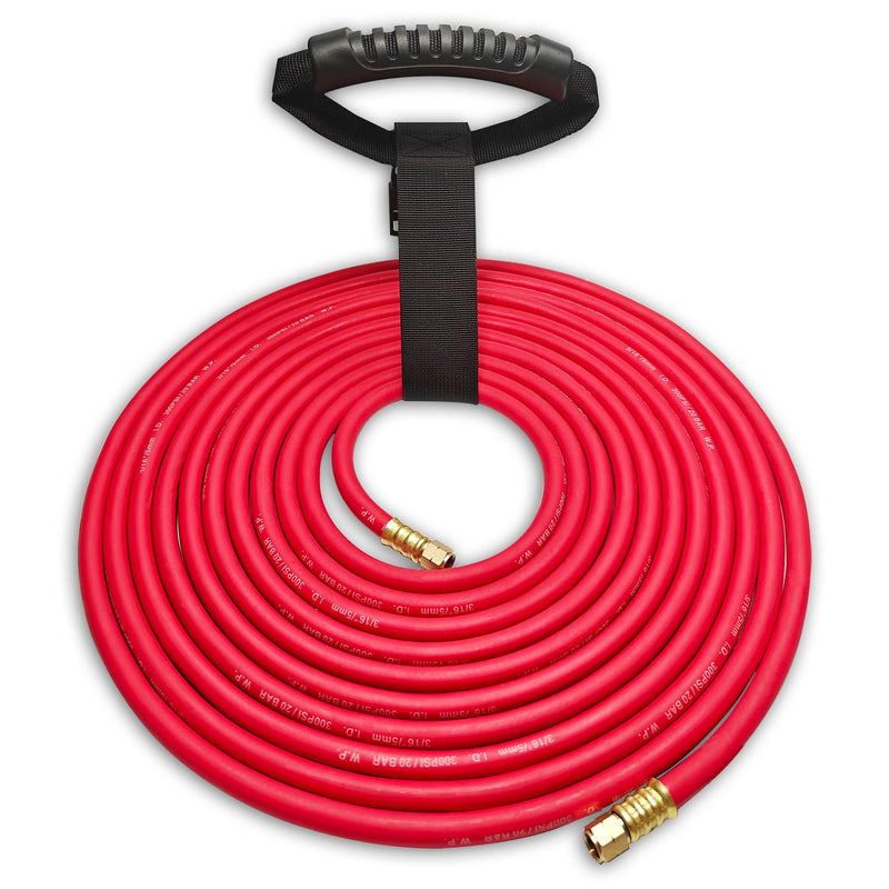 0386-1091 AH-24 Air Acetylene Torch Hose With Lashing Strap, 24FT "A" Fitting, Replacement Welding Hose Compatible with Torch AR-B/AR-MC Regulators, G4/PLF-A Handles, B/MC Tanks 24 FT
