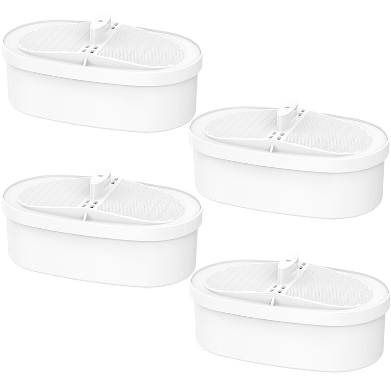 4 Pack Water-drop Replacement Filter WD-PF-01A Plus, Reduces PFOA/PFOS, Chlorine, Compatible with Water-drop Pitchers Replacement Filter，Lasts 3 Months or 200 Gallons Basic 4 Count