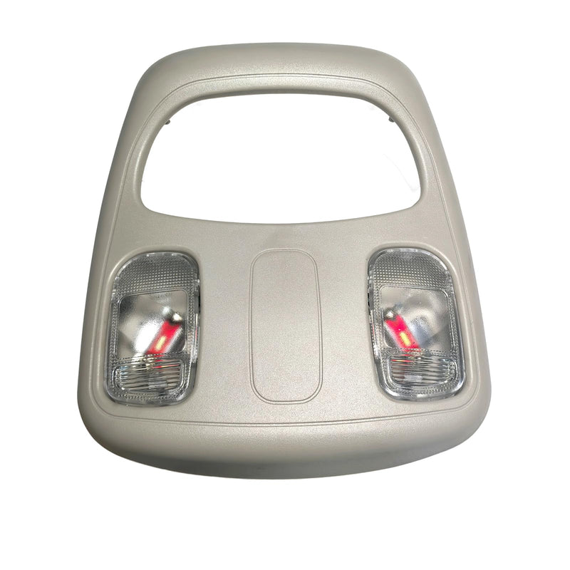 Overhead Console LED Reading Light Lamp with 3W LED Bulb Fit for 2002-2010 Dodge Ram 1500 2500 3500 4500 5500 Replace 1DK78BD1AA