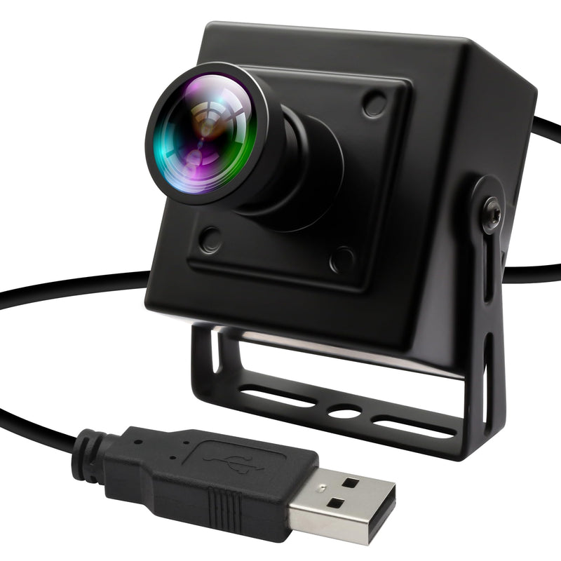 50FPS USB Camera Global Shutter High Speed Golf Swing USB Webcam with Wide Angle No Distortion Color Lens USB2.0 Plug and Play for Slow Motion Industrial Machine VR Robotic Vision 110 Degree No Distortion Lens