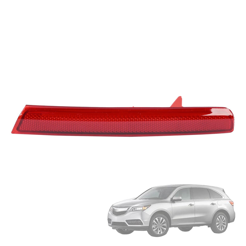 Rear Right Passenger Side Bumper Reflector Lamp 33505-STX-A11 Compatible with Acura MDX 2010 2011 2012 2013 Right Side