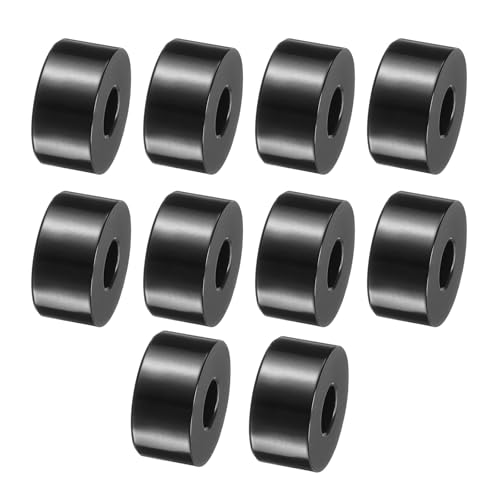 uxcell 10pcs Stainless Steel Spacer 3/8" Bore x 1" OD x 1/2" L Bushing 3/8"ID x 1"OD x 1/2"Length