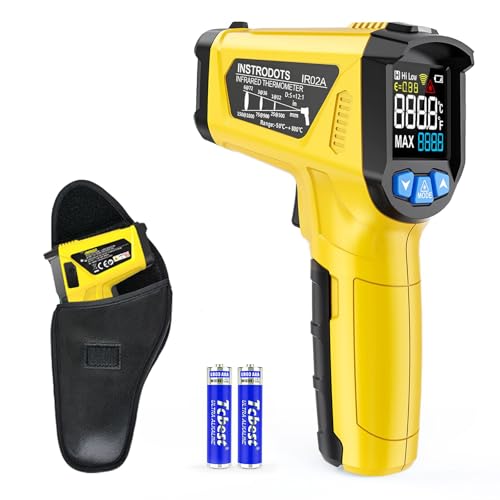 Infrared Thermometer Gun, -58°F~1472°F Non-Contact Surface Thermometer Infrared Thermometer Gun