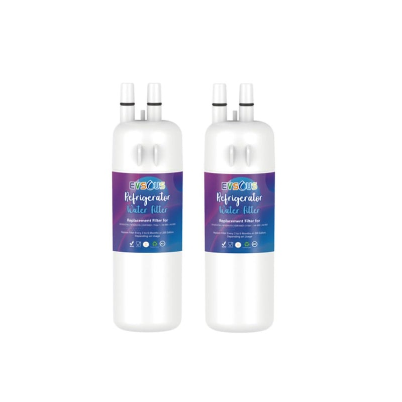 W10295370A Water Filter Replacement, Compatible with EDR1RXD1, EDR1RXD1B, W10295370, WHR1RXD1, KAD1RXD1, P4RFKB2, P8RFWB2L, 46-9930,46-9081 (2 Pack) 2