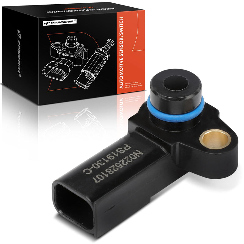 A-Premium Manifold Absolute Pressure Sensor [3 Pins] Compatible with Land Rover Discovery 2017-2019, Range Rover Sport 2016-2019/2021, 3.0L