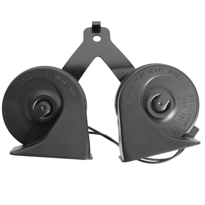 FL3Z-13832-C Horn Assembly with Bracket Fits for Ford F-150 5.0L 3.5L 2.7L 3.3L 3.0L 2015-2022,for Ford Expedition 3.5L 2018-2022,High & Low Dual Pitch Assembly FL3Z-13832-B FL3Z-13832-A