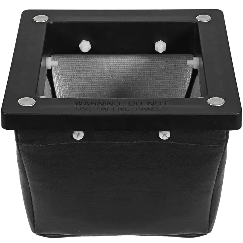 Magnetic Metal Shaving Catcher Dirt Bag, Strong Magnetic Drill Shaving Catcher, Electrical Safety Drill Catcher Dirt Bag for Metal Shavings on Electrical Panels
