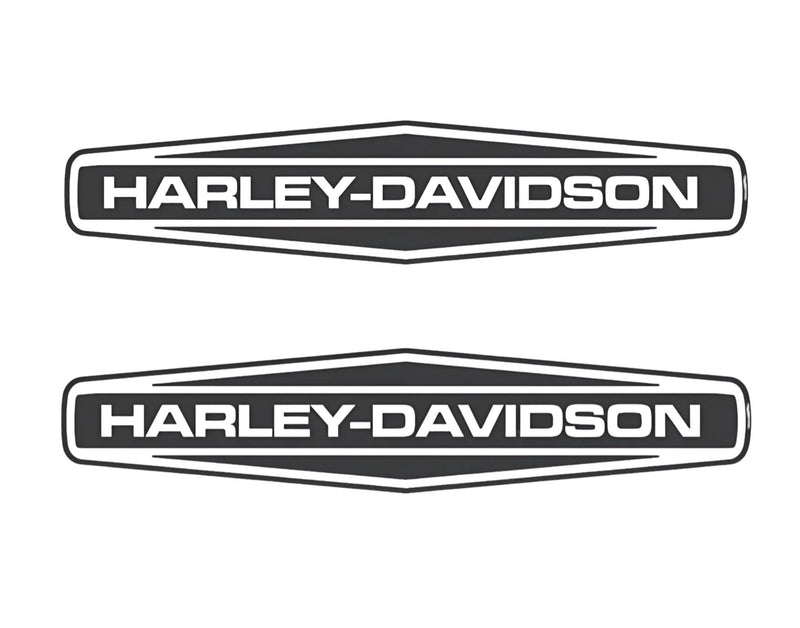 Motorcycle Signature Logo Design Sticker Vinyl Decal #2 Piece Moto HD Club 1.5"x8"