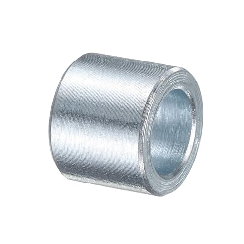 uxcell 25 Pcs Galvanized Steel Spacer 1/2" Bore x 3/4" OD x 5/8" Length, Unthreaded Standoff Bushing Plain Finish, Round Metal Spacer Fits M12 Screws Bolts 1/2"ID x 3/4"OD x 5/8"Length