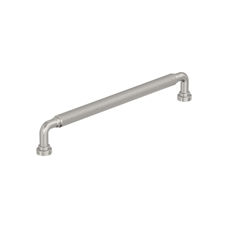 Amerock Collet 8-13/16 inch (224 mm) Center-to-Center Satin Nickel Cabinet Pull, BP37686G10