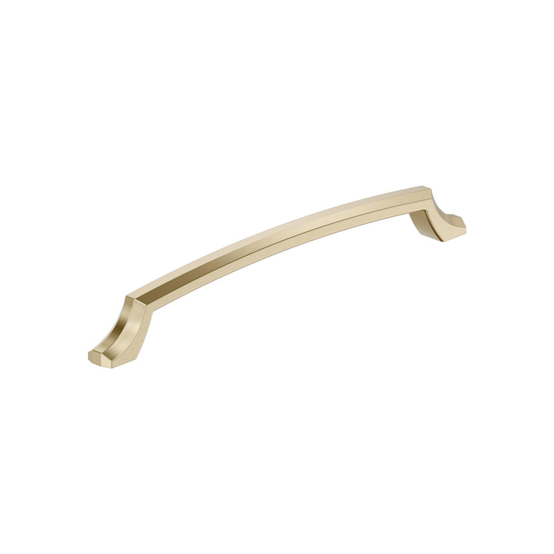 Amerock Bellamy 8-13/16 inch (224 mm) Center-to-Center Golden Champagne Cabinet Pull, BP36691BBZ