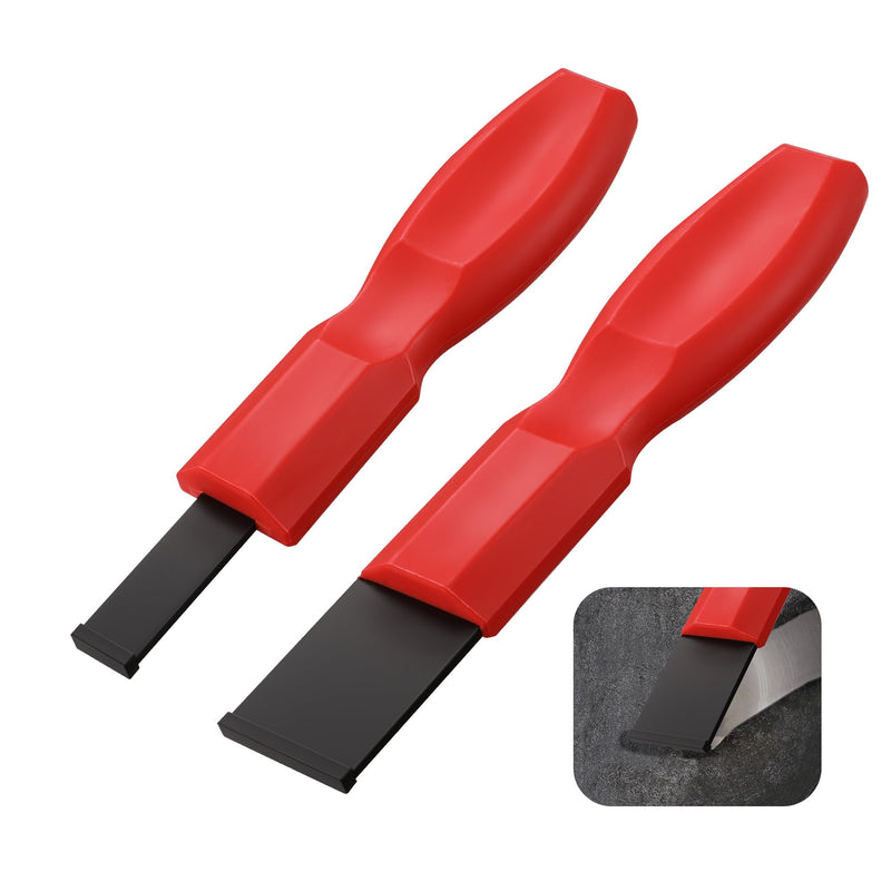 Carbide Scraper, Super Carbide Gasket Scraper for Metal and Automotive, 1-1/4 Inch and 5/8 Inch Carbide Scraper Set (2 Pcs)