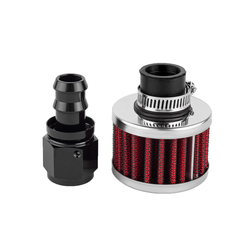 Fuel Cell Breather/Vent -10 AN Female Fitting with Filter Rebuild Kit AN10