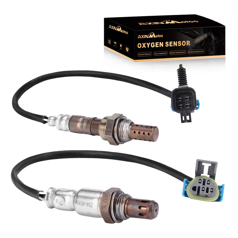 Oxygen O2 Sensor 234-4242 234-4530 Upstream Downstream Replacement for Chevy Malibu Equinox Captiva Sport, for Saturn Vue Sky Aura, for GMC Terrain, for Pontiac G6 Solstice L4 2.4L 2PCS