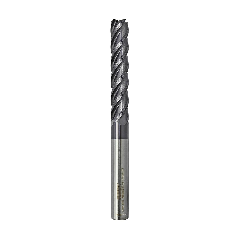 Tools Extra Long Carbide Square End Mill for Cutting Alloy Steels,Cast Iron, Hardened Steel - 4 Flute Milling Cutter 3/8 Shank (3/8-4" 1PCS) EXL 3/8-4"1PCS 1
