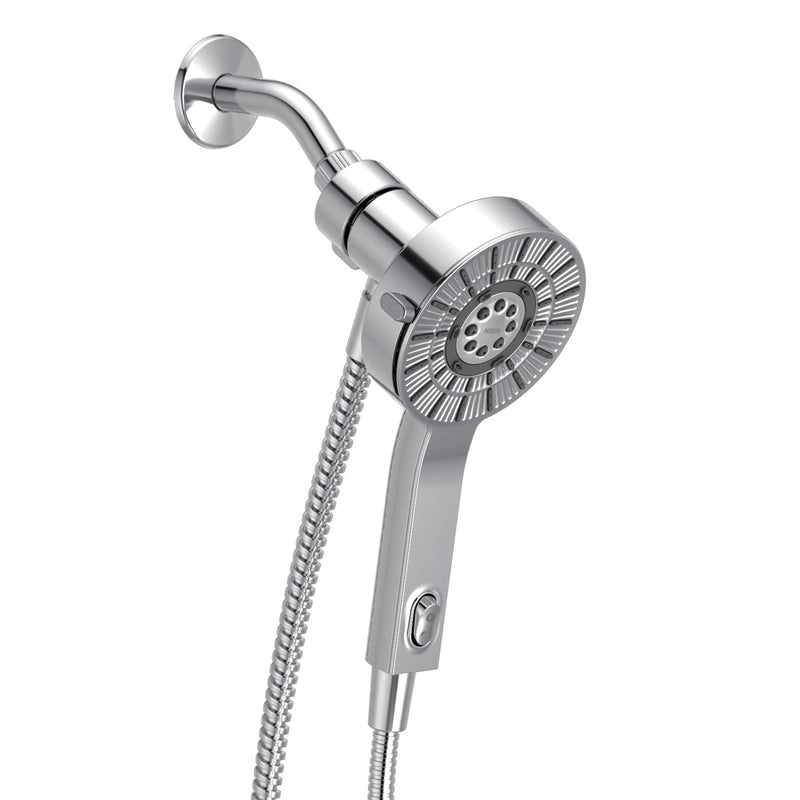 Moen Chrome Handheld That Saves Hot Water with Eco-Performance and Magnetic Docking System, 230H2EP