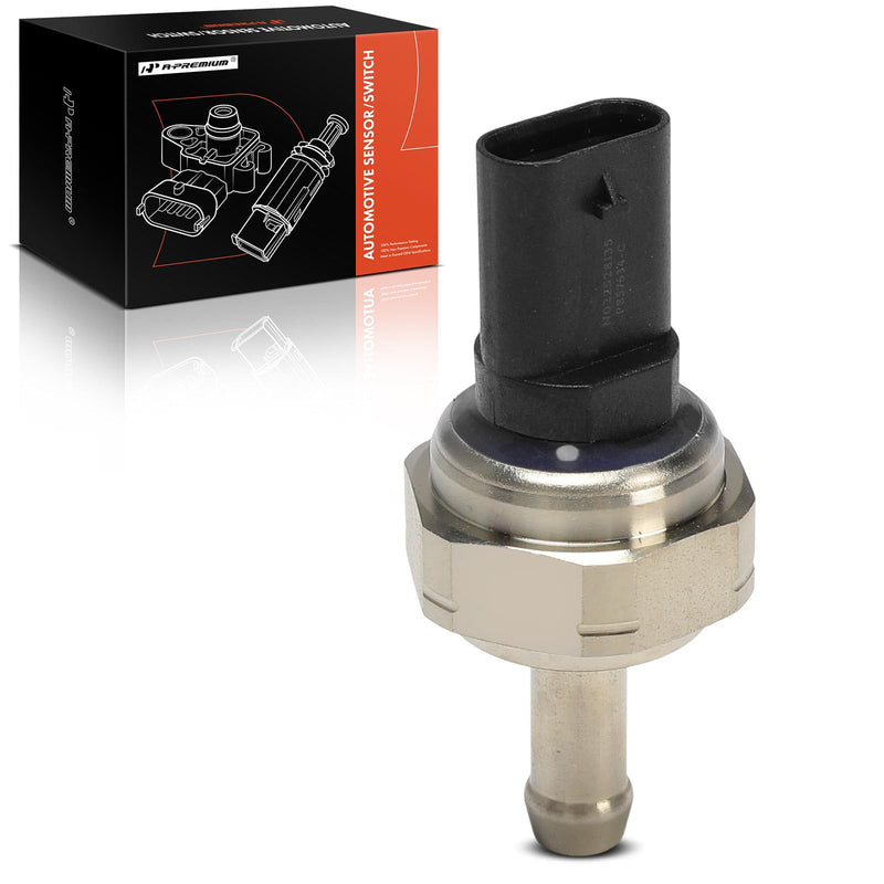 A-Premium Exhaust Pressure Sensor [3 Blades] Compatible with BMW 328d xDrive/328d 2014-2018, X5 2014-2018, 535d 2014-2016, X3 2015-2017, 535d 740Ld xDrive