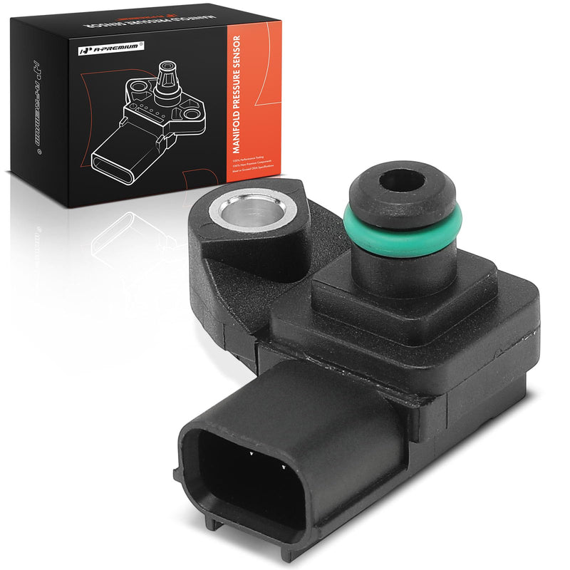 A-Premium Manifold Pressure MAP Sensor [3 Blades] Compatible with Acura RDX 2007-2012