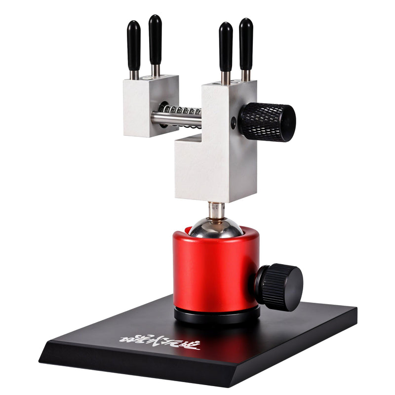 Mini Vise Table Top Clamp - Small Bench Vice for Hobby Jewelers - Adjustable Aluminum Alloy 360° Rotatable with 0-2.48' Clamping Range for Jewelry Making DIY Projects Crafts Repair Tool