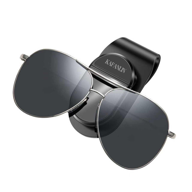 Sunglass Holder for Car Visor Clip Eyeglass Sunglass ABS Plastic Car Asset Accessories for Men Women Necessities Car Sun Visor Auto Trucks Van SUV Organizer