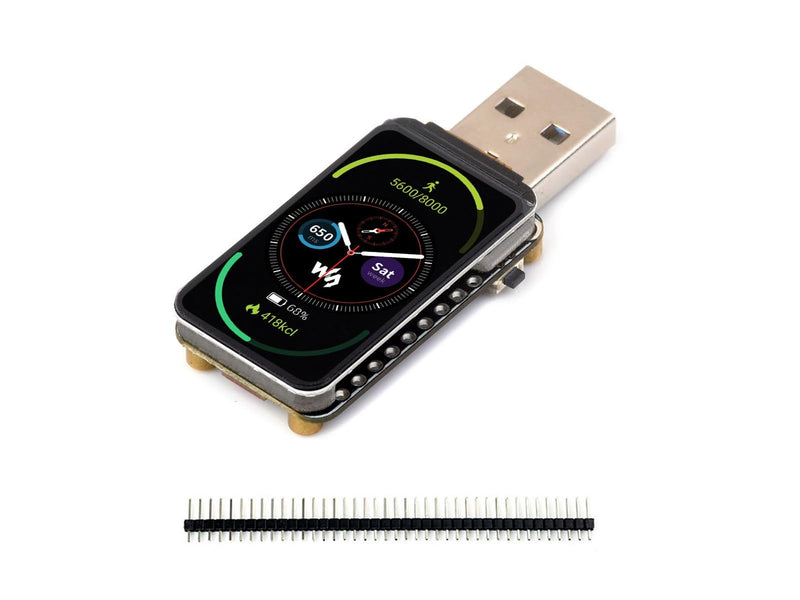waveshare ESP32-S3 1.47inch Display Development Board,172×320 Resolution 262K Color RGB LED,Supports Multiple Peripherals