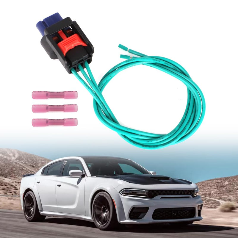AUTOVIC Actuator Motor Connector Plug Pigtail for Exhaust Valve Compatible with Dodge Challenger Charger 2015-2023