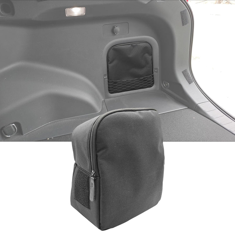 Trunk Upgrade, Trunk Organizer Pocket Bag, Trunk Cubby Storage bag,Cargo side pocket For Toyota Rav4 2025 2024 2023 2022 2021 2020 2019 Black, 1 pc Trunk Storage Bag for Rav4 2019-25 （without Backpack Function）