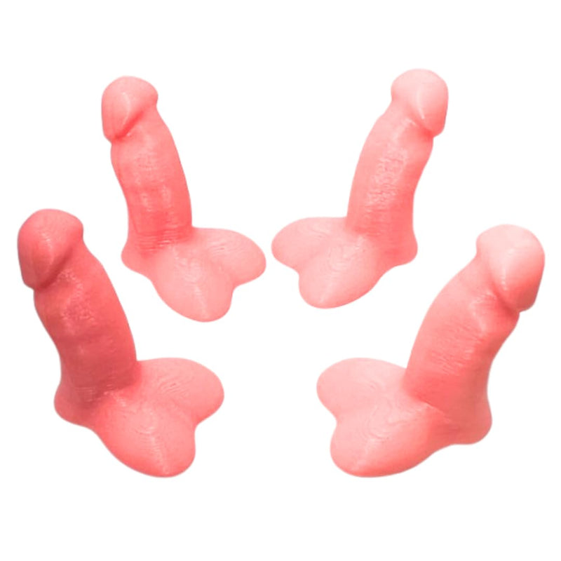 Funny Glow in The Dark Prank Valve Stem Caps Prank, Glow in The Dark Automotive Car Tire Caps, Little Buddy Valve Cap, Glowing Tire Valve Stem Cap, Luminous Auto Tire Valve Stem : 4 Pack Glow In The Dark Pink